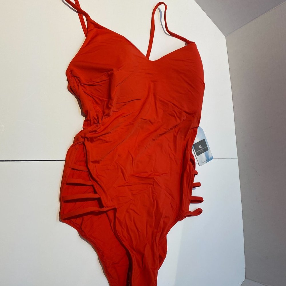 NWT everyday Sunday Side String One-Piece Swimsuit - Picture 3 of 4
